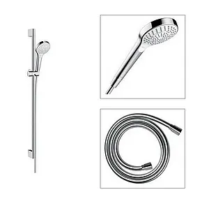 Душевая стойка Hansgrohe Croma Select S 110 Multi 3jet 90см хром/белый 26570400 Душевая стойка Hansgrohe Croma Select S 110 Multi 3jet 90см хром/белый 26570400, 3