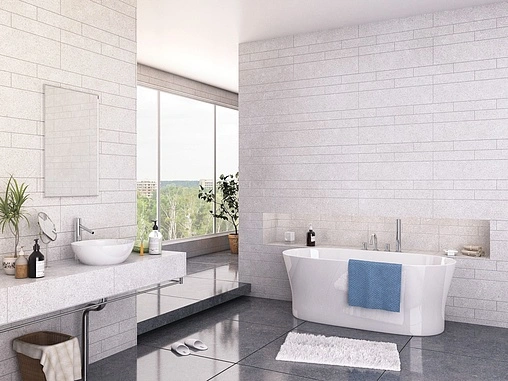 Ванна отдельностоящая из искусственного камня Esse Melville 167x78 белый EMEL1670