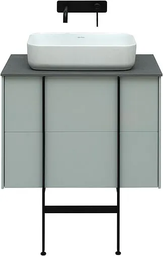 Тумба-умывальник подвесная Allen Brau Reality 70 папирус 1.32004.PWM+