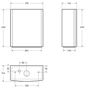 Бачок для унитаза Cezares Giubileo белый CZR-165T Бачок для унитаза Cezares Giubileo белый CZR-165T, 2