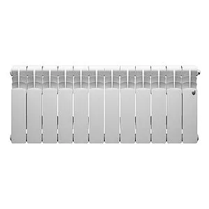 Радиатор биметаллический 12 секций Royal Thermo Revolution B 350 Bianco Traffico RTRB335012 Радиатор биметаллический 12 секций Royal Thermo Revolution B 350 Bianco Traffico RTRB335012, 2