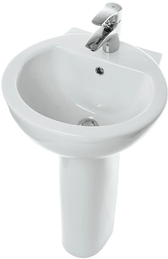 Раковина Sanita Luxe Art Flora 50 белый ARTSLWB10