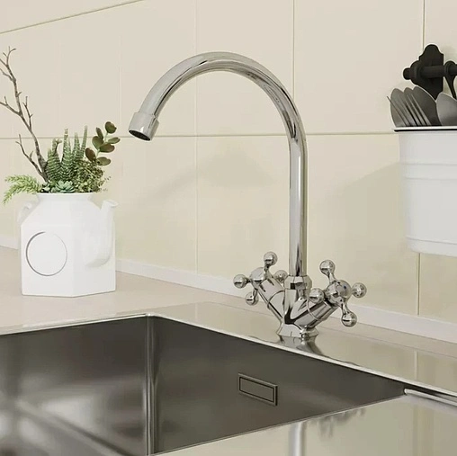 Смеситель для кухни Milardo Duplex хром DUPSB0JM05