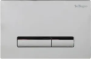 Клавиша смыва для унитаза BelBagno Genova BB019-GV-CHROME хром глянцевый Клавиша смыва для унитаза BelBagno Genova BB019-GV-CHROME хром глянцевый, 1