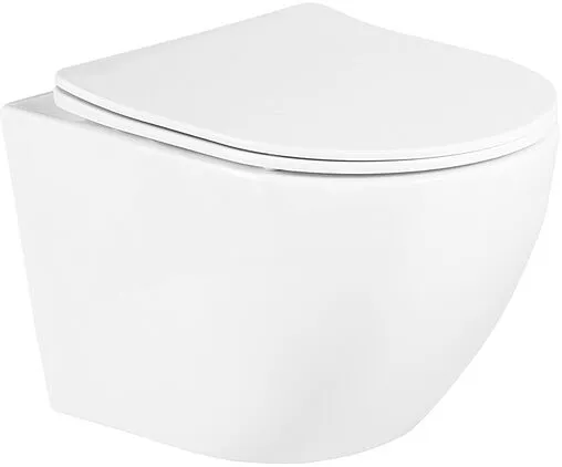 Унитаз подвесной безободковый BelBagno Uno белый BB3105CHR/SC