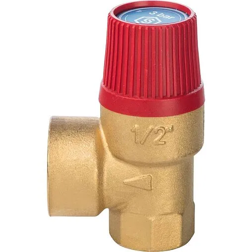 Клапан предохранительный ½&quot; 3 бар Stout SVS-0001-003015