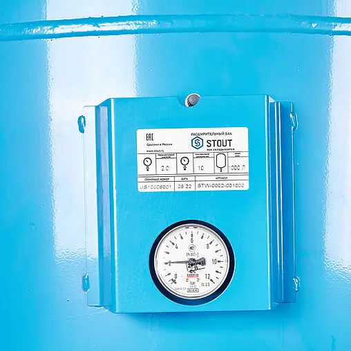 Гидроаккумулятор Stout 1000л 10 бар STW-0002-001000