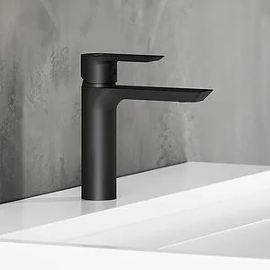 Смеситель для раковины Damixa Apollo чёрный матовый 470210300, 3