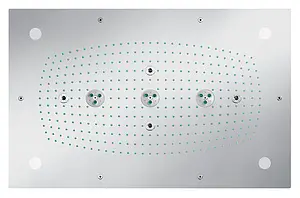 Лейка верхнего душа с подсветкой Hansgrohe Raindance Rainmaker 680/460 3jet хром 28418000 Лейка верхнего душа с подсветкой Hansgrohe Raindance Rainmaker 680/460 3jet хром 28418000, 1