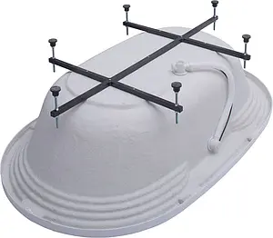 Ванна акриловая Aquanet Mishel 190x115 00210287, 4