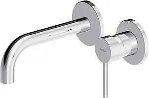 Смеситель для раковины из стены Damixa Scandinavian Pure хром 360260000, 1