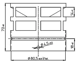 Наконечник дымохода Ø 80мм (алюминий) Protherm 0020199426, 2