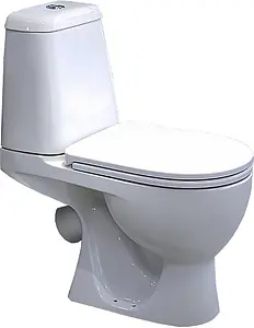 Унитаз-компакт Sanita Luxe Max белый WC.CC/Max/2-DM/WHT.G/S1 Унитаз-компакт Sanita Luxe Max белый WC.CC/Max/2-DM/WHT.G/S1, 1