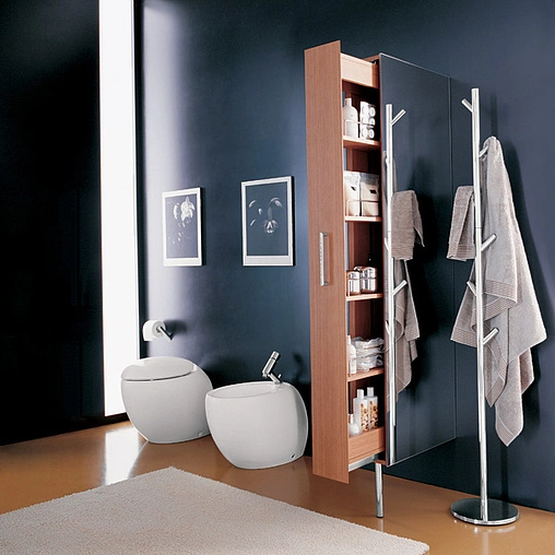 Унитаз приставной Laufen Alessi One c покрытием LCC белый 8.2197.1.400.000.1