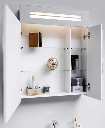 Шкаф-зеркало Aqwella Neo 60 белый Neo.04.06