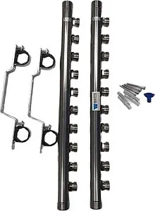 Группа коллекторная распределительная 10 отводов 1"н/н x ¾"ек Watts HLV2000 VA 10080782 Группа коллекторная распределительная 10 отводов 1"н/н x ¾"ек Watts HLV2000 VA 10080782, 4