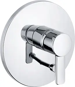 Смеситель для ванны скрытого монтажа Kludi Zenta хром 386500575 Смеситель для ванны скрытого монтажа Kludi Zenta хром 386500575, 1