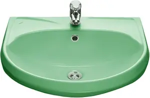Раковина Santeri Вест 57 салатовый 1.3111.8.S04.11B.0 Раковина Santeri Вест 57 салатовый 1.3111.8.S04.11B.0, 1