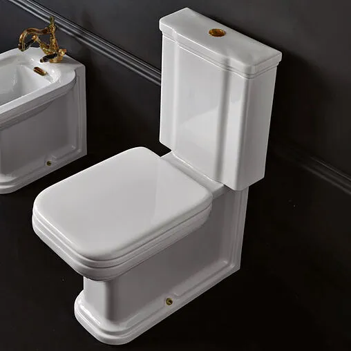 Унитаз-компакт Kerasan Waldorf белый 411701+418101+