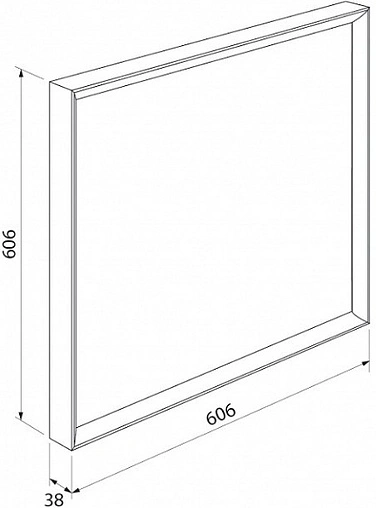 Зеркало IDDIS Color Plus 60 с подогревом белый COL6000i98