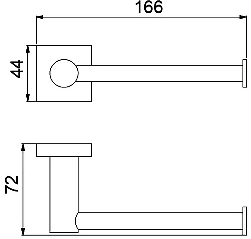 Держатель для запасных рулонов Timo Selene чёрный матовый 12035/03 Держатель для запасных рулонов Timo Selene чёрный матовый 12035/03