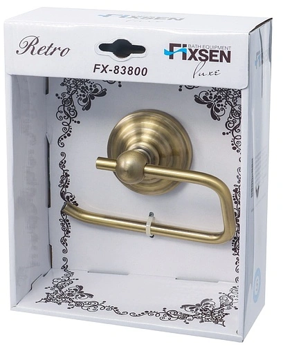 Держатель туалетной бумаги Fixsen Retro бронза FX-83810A