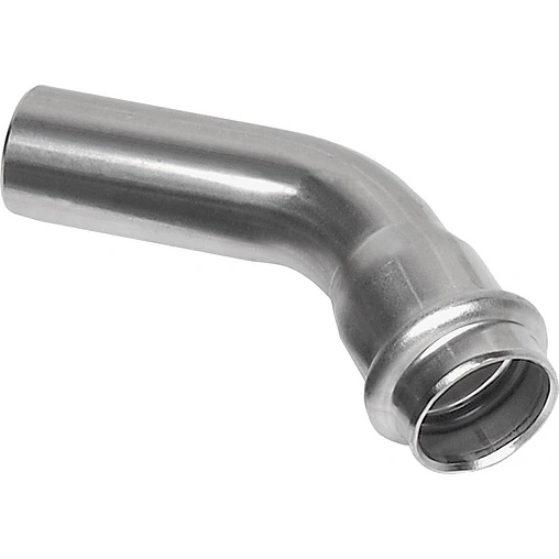 Уголок пресс однорастубный 42мм угол 45° Sanha NiroSan 9040 6904042