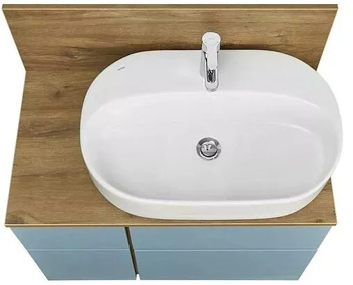 Тумба-умывальник подвесная Aquaton Мишель 80 фьорд/дуб рустикальный 1A2568K1MIDR0