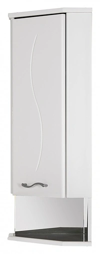 Шкаф угловой Aquanet Моника 35 L белый 00187389