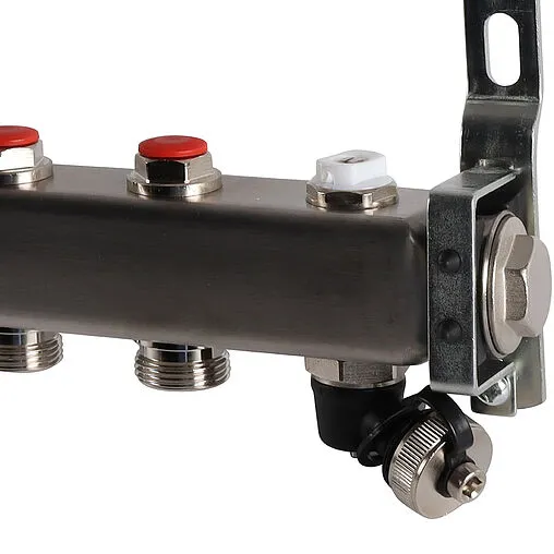 Группа коллекторная без расходомеров 11 отводов 1&quot;в/в x ¾&quot;ек Rommer RMS-3201-000011