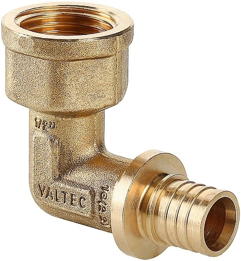 Уголок аксиальный переходной 16мм x ½&quot;в Valtec VTm.452.BG.001604