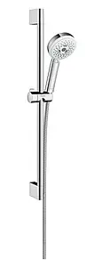 Душевая стойка Hansgrohe Crometta 100 Multi 3jet 65см хром/белый 26650400 Душевая стойка Hansgrohe Crometta 100 Multi 3jet 65см хром/белый 26650400, 1