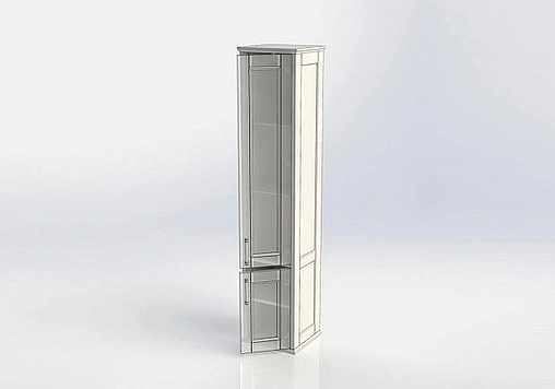 Шкаф-пенал Aquanet Бостон 36 R белый матовый 00196959