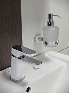 Смеситель для раковины Rav Slezak Yukon белый/хром YU126.5CB Смеситель для раковины Rav Slezak Yukon белый/хром YU126.5CB, 5