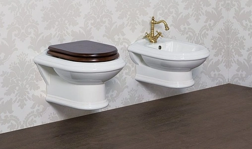 Биде подвесное Cezares King Palace белый CZR-618-TH