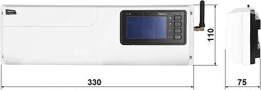 Беспроводной контроллер 8 зон НЗ 230В TECH ST-L-8e WG.20.0107