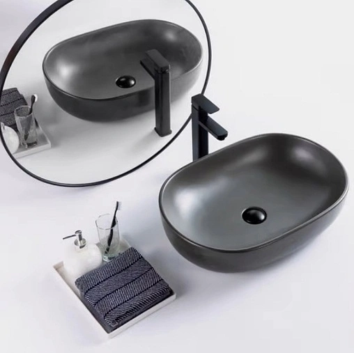 Раковина BelBagno 60 серый матовый BB1084-H311 Раковина BelBagno 60 серый матовый BB1084-H311