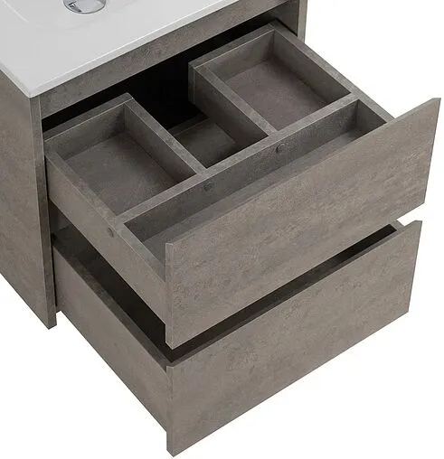 Тумба под умывальник подвесная BelBagno KRAFT 50 Cemento Grigio KRAFT-500-2C-SO-CG