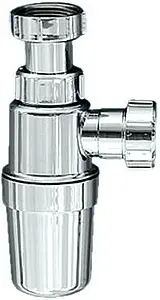 Сифон бутылочный для раковины Mc Alpine хром MRW1-CP-ANW, 1