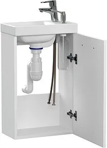 Тумба-умывальник 5 в 1 подвесной Cersanit Smart (5 в 1) белый 64179, 3