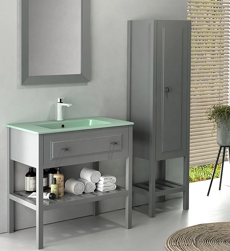 Раковина ISVEA SistemaT 81.5 мятный 10SL51081SV-2T Раковина ISVEA SistemaT 81.5 мятный 10SL51081SV-2T