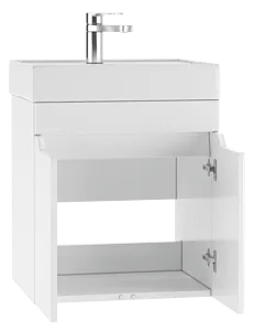 Тумба-умывальник подвесная Айсберг Мечта 50 белый DM2302T+4607152361544 Тумба-умывальник подвесная Айсберг Мечта 50 белый DM2302T+4607152361544, 4