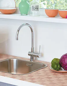 Смеситель для кухни Omoikiri Sendai хром OSE-CR-35, 3