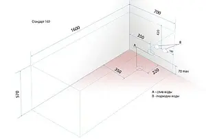 Ванна акриловая Triton Стандарт 170x70 Н0000099330 Ванна акриловая Triton Стандарт 170x70 Н0000099330, 3