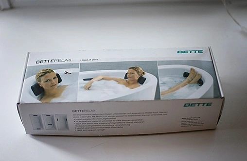 Подголовник для ванны Bette Relax черный B57-0213