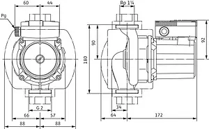 Насос циркуляционный для ГВС Wilo TOP-Z 30/7 EM 2048340 Насос циркуляционный для ГВС Wilo TOP-Z 30/7 EM 2048340, 3