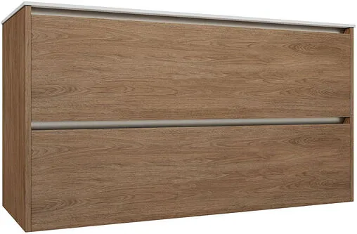 Тумба под умывальник подвесная Allen Brau Activity 120 дуб/олива браш 1.34015.NO