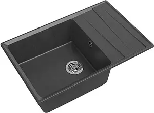 Мойка кухонная GranFest Level LV-760L антрацит Мойка кухонная GranFest Level LV-760L антрацит, 1