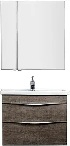 Шкаф-зеркало Aquanet Эвора 80 R дуб антик 00182741 Шкаф-зеркало Aquanet Эвора 80 R дуб антик 00182741, 2