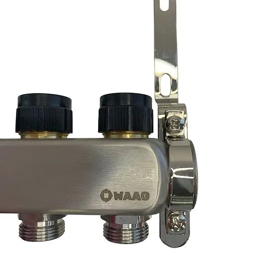 Группа коллекторная без расходомеров 4 отвода 1"в/в x ¾"ек WAAG WG.588.0604